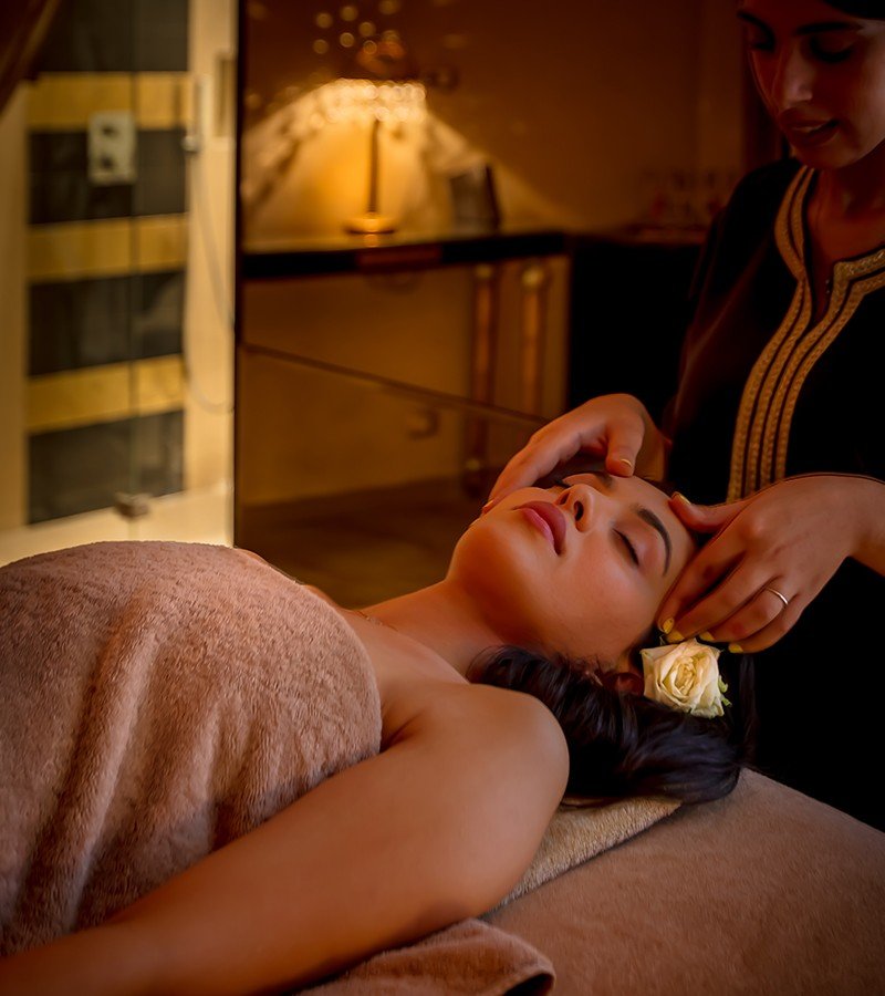 Soin visage relaxant