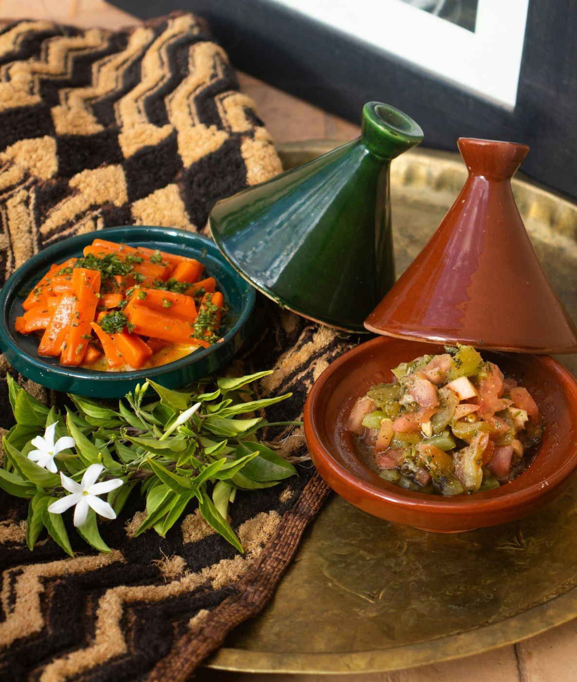 Traditional clay tajines